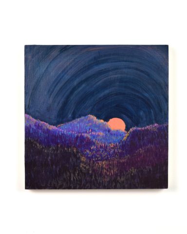 Kenji Lim, At First, At Last, 2026, acrylic on board, 20 x 20 x 2 cm, 2026, unique