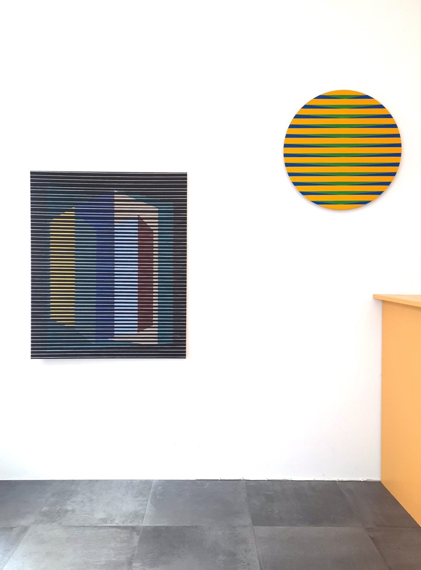 Installation shot: Christian Eder. YELLOW; Galerie Reinthaler, 2026