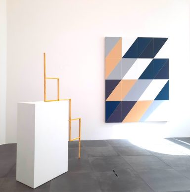 Installation shot: Christian Eder. YELLOW; Galerie Reinthaler, 2026